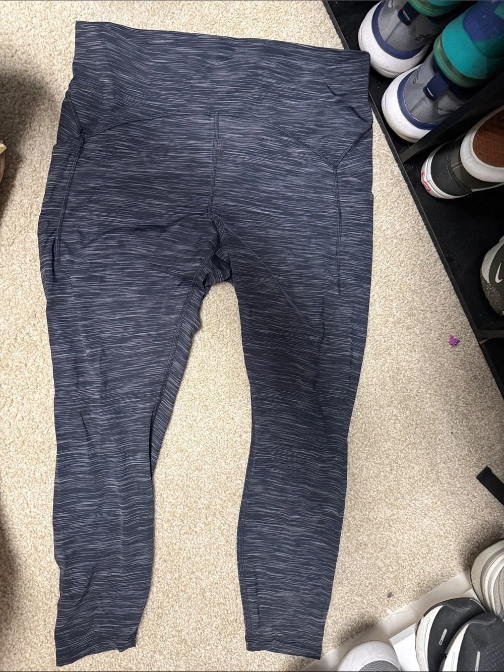 lululemon athletica Charcoal Space-Dye Women's Leggings